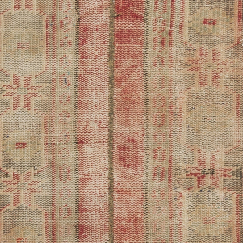 Pasillo Vintage Turco Anudado a Mano - 60 cm x 330 cm - K0090790