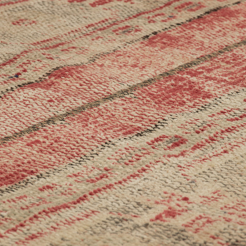 Pasillo Vintage Turco Anudado a Mano - 60 cm x 330 cm - K0090790