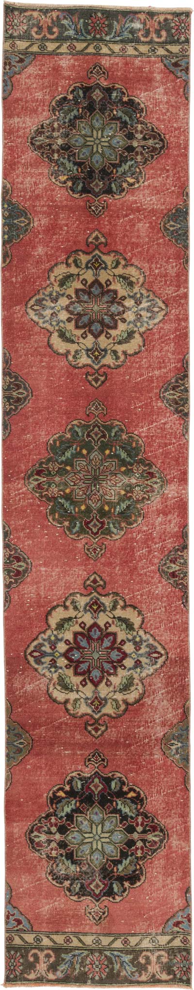 Vintage Anadolu Yolluk - 73 cm x 380 cm