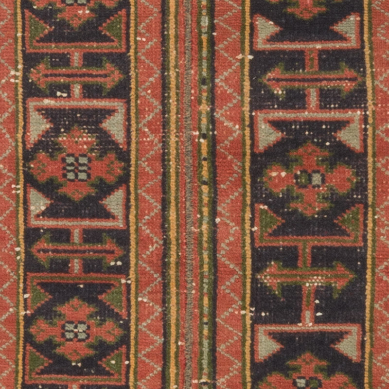 Vintage Turkish Hand-Knotted Runner - 2' 1" x 11' 1" (25" x 133") - K0090796