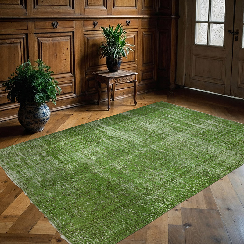 Boyali El Dokuma Vintage Hali - 162 cm x 228 cm - K0090798