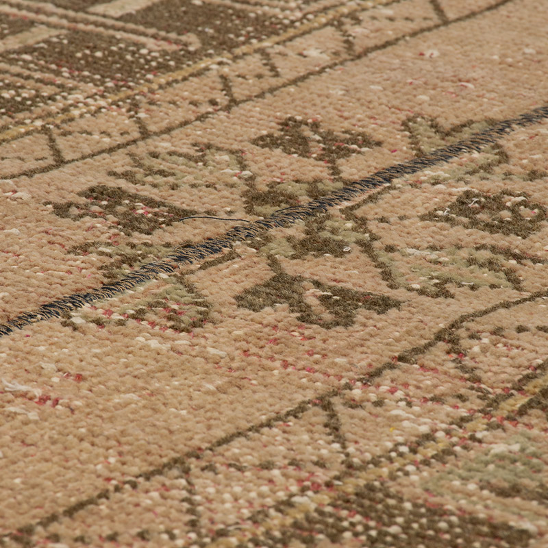 Vintage Turkish Hand-Knotted Runner - 2' 4" x 11' 4" (28" x 136") - K0090801