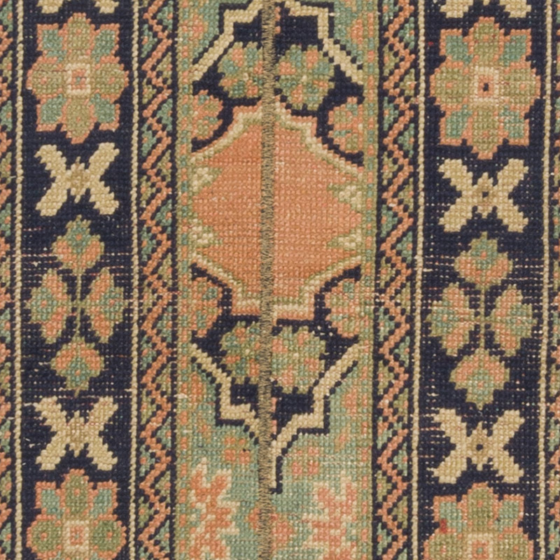 Vintage Turkish Hand-Knotted Runner - 2' 2" x 11' 6" (26" x 138") - K0090803