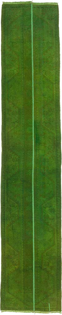 Boyali El Dokuma Vintage Hali Yolluk - 56 cm x 278 cm