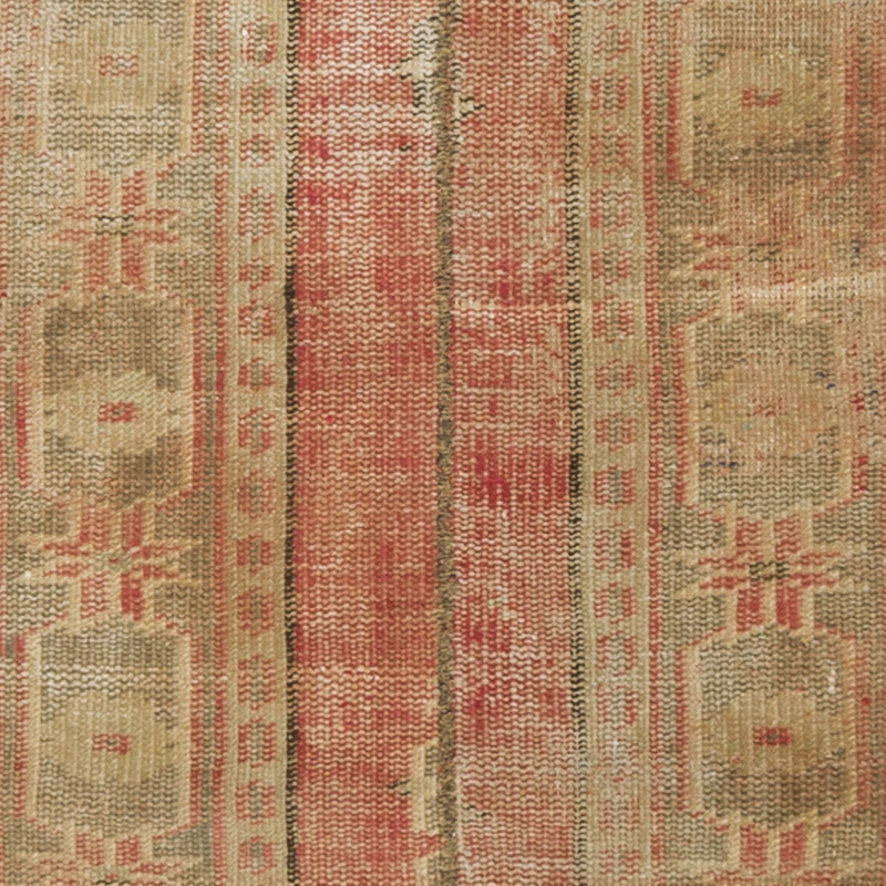 Pasillo Vintage Turco Anudado a Mano - 65 cm x 326 cm - K0090806