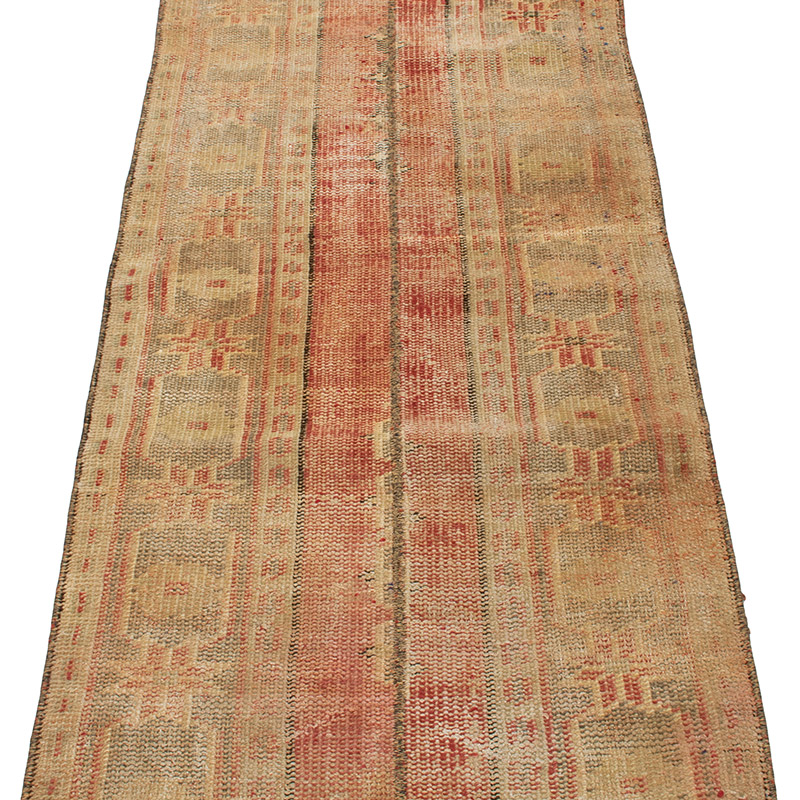 Pasillo Vintage Turco Anudado a Mano - 65 cm x 326 cm - K0090806