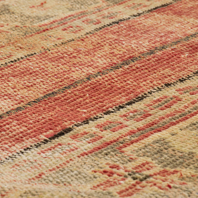 Pasillo Vintage Turco Anudado a Mano - 65 cm x 326 cm - K0090806