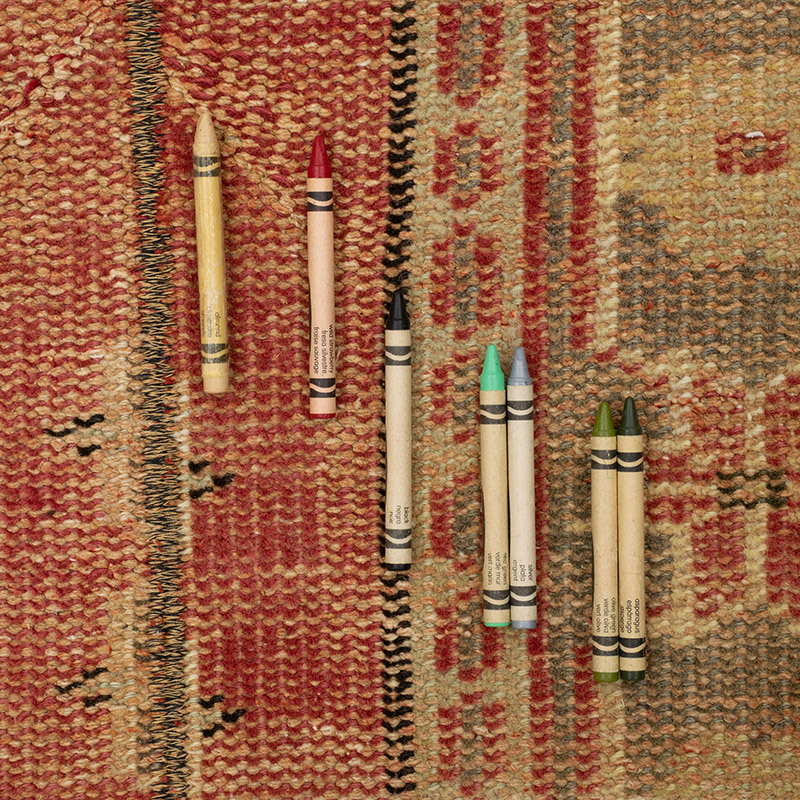 Pasillo Vintage Turco Anudado a Mano - 65 cm x 326 cm - K0090806