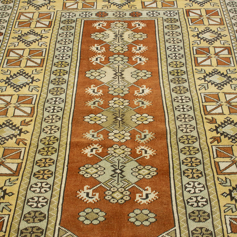 El Dokuma Vintage Hali - 121 cm x 209 cm - K0090807