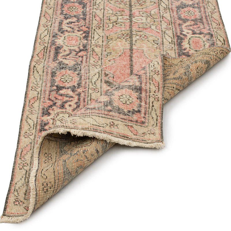 Vintage Turkish Hand-Knotted Runner - 2' 4" x 12' 3" (28" x 147") - K0090815