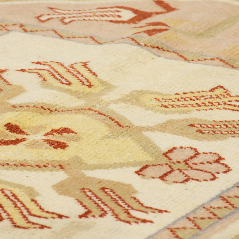 Alfombra Vintage Turca Anudada a Mano - 120 cm x 203 cm - K0090819