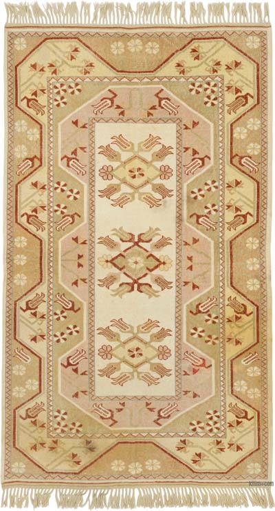 El Dokuma Vintage Hali - 120 cm x 203 cm