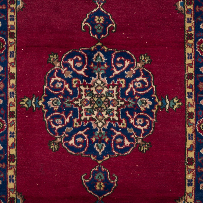 Vintage Turkish Hand-Knotted Rug - 3' 11" x 7' 1" (47" x 85") - K0090824