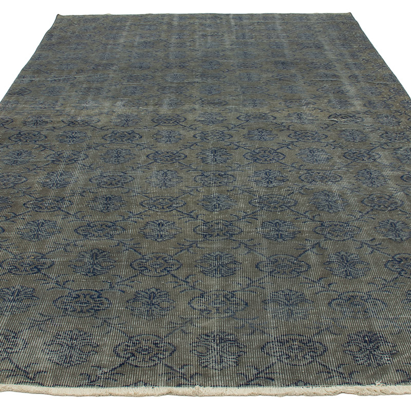 Alfombra Vintage Turca Anudada a Mano - 175 cm x 290 cm - K0090828