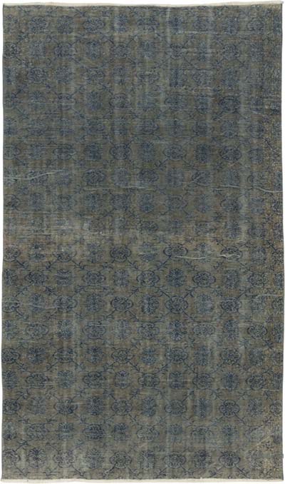 Vintage Turkish Hand-Knotted Rug - 5' 9" x 9' 6" (69" x 114")