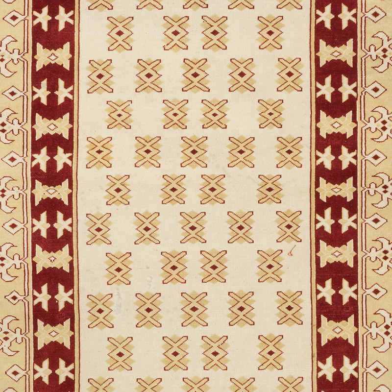 Alfombra Vintage Turca Anudada a Mano - 132 cm x 186 cm - K0090829