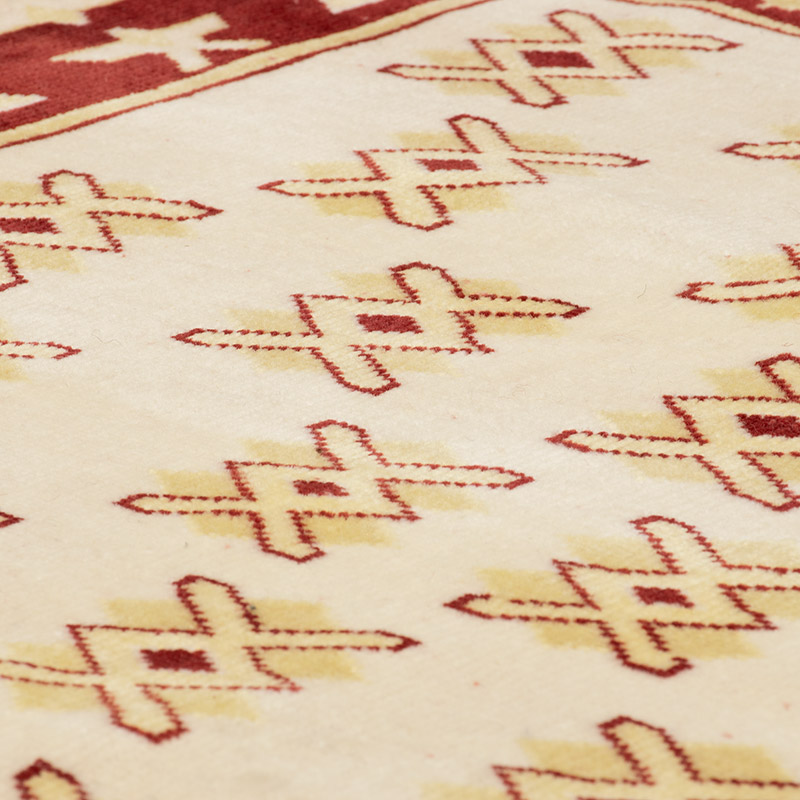 Alfombra Vintage Turca Anudada a Mano - 132 cm x 186 cm - K0090829