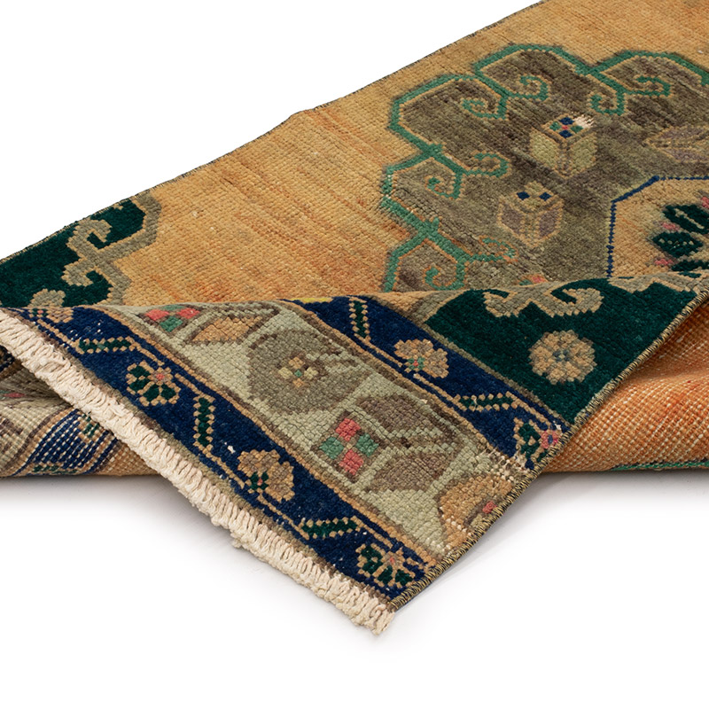 Vintage Turkish Hand-Knotted Runner - 2' 4" x 9' 8" (28" x 116") - K0090830