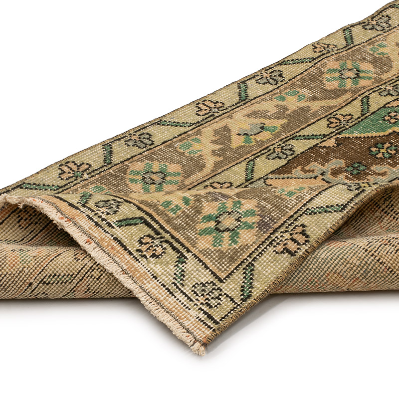 Vintage Turkish Hand-Knotted Runner - 2' 6" x 13' 1" (30" x 157") - K0090831