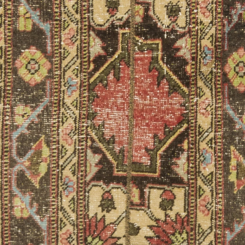 Vintage Turkish Hand-Knotted Runner - 2' 2" x 12' 9" (26" x 153") - K0090838