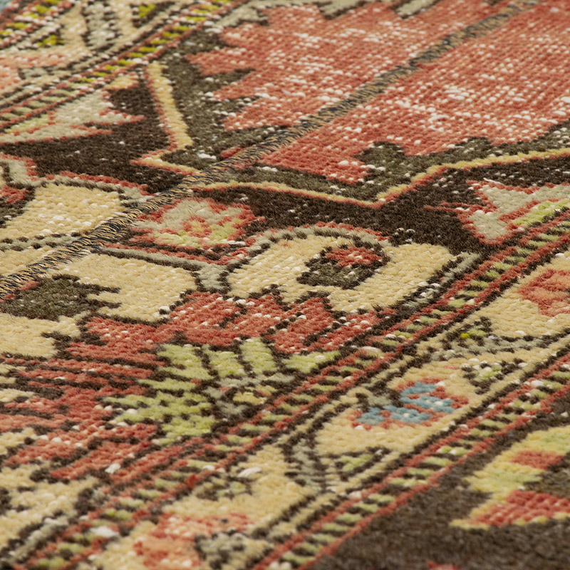 Vintage Turkish Hand-Knotted Runner - 2' 2" x 12' 9" (26" x 153") - K0090838