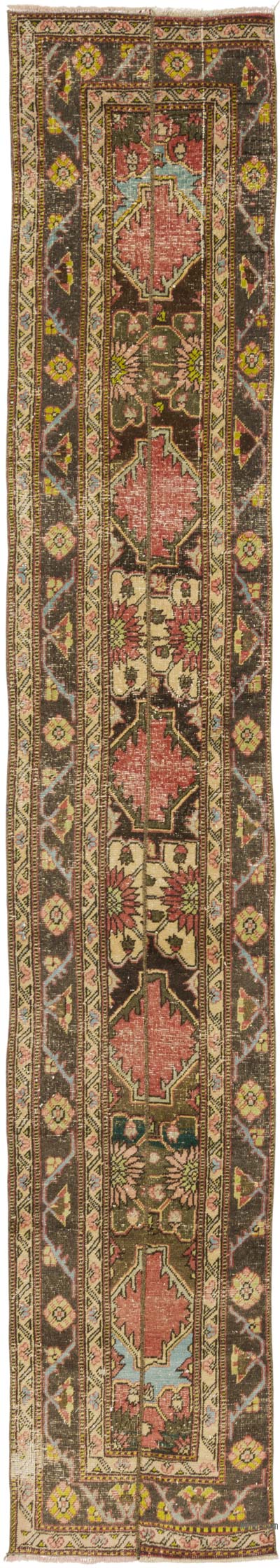 Vintage Anadolu Yolluk - 67 cm x 388 cm