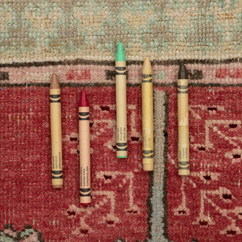 Vintage Turkish Hand-Knotted Rug - 4' 6" x 7' 1" (54" x 85") - K0090841