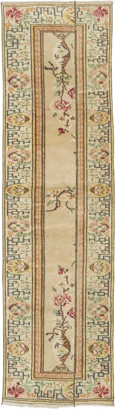Vintage Anadolu Yolluk - 78 cm x 284 cm