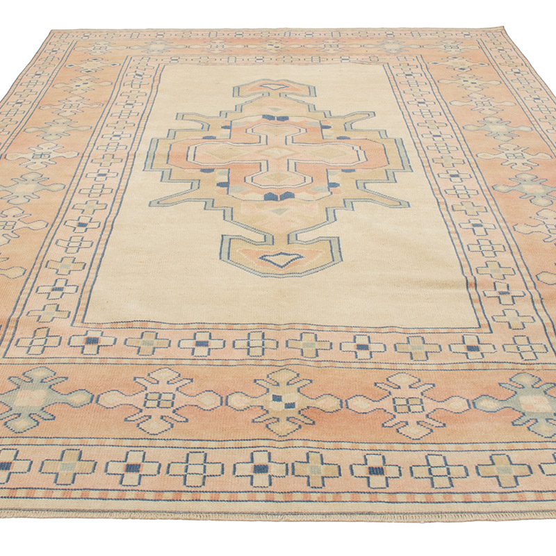 El Dokuma Vintage Hali - 197 cm x 292 cm - K0090848