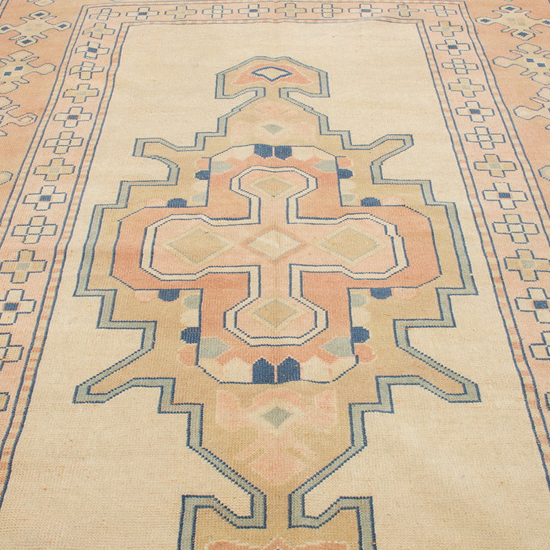 El Dokuma Vintage Hali - 197 cm x 292 cm - K0090848