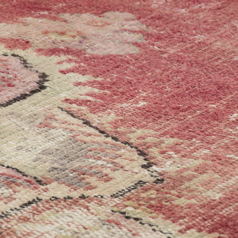 Alfombra Vintage Turca Anudada a Mano - 165 cm x 267 cm - K0090849