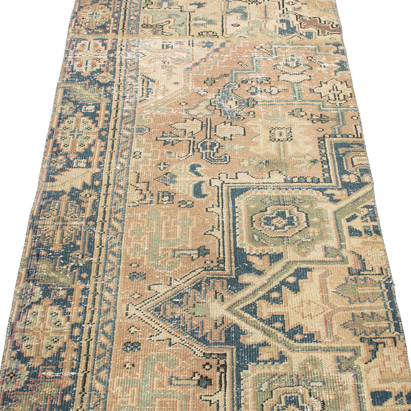 Vintage Turkish Hand-Knotted Runner - 2' 7" x 12' 6" (31" x 150") - K0090850