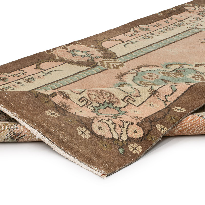 Vintage Turkish Hand-Knotted Rug - 5' 4" x 8' 4" (64" x 100") - K0090855