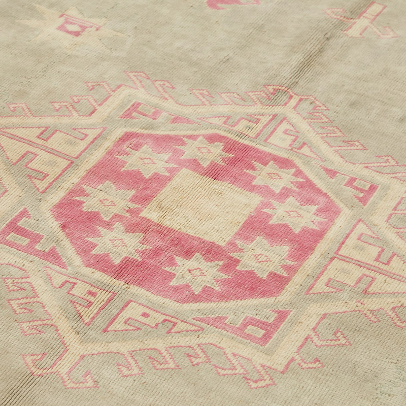 Vintage Turkish Hand-Knotted Rug - 7' 5" x 9' 10" (89" x 118") - K0090856