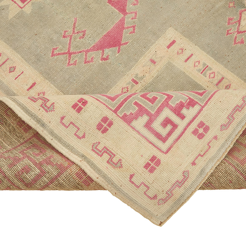Vintage Turkish Hand-Knotted Rug - 7' 5" x 9' 10" (89" x 118") - K0090856