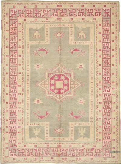 El Dokuma Vintage Halı - 225 cm x 300 cm