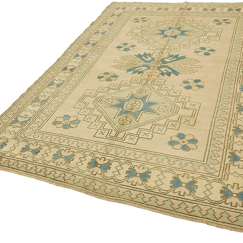 El Dokuma Vintage Halı - 176 cm x 266 cm - K0090859