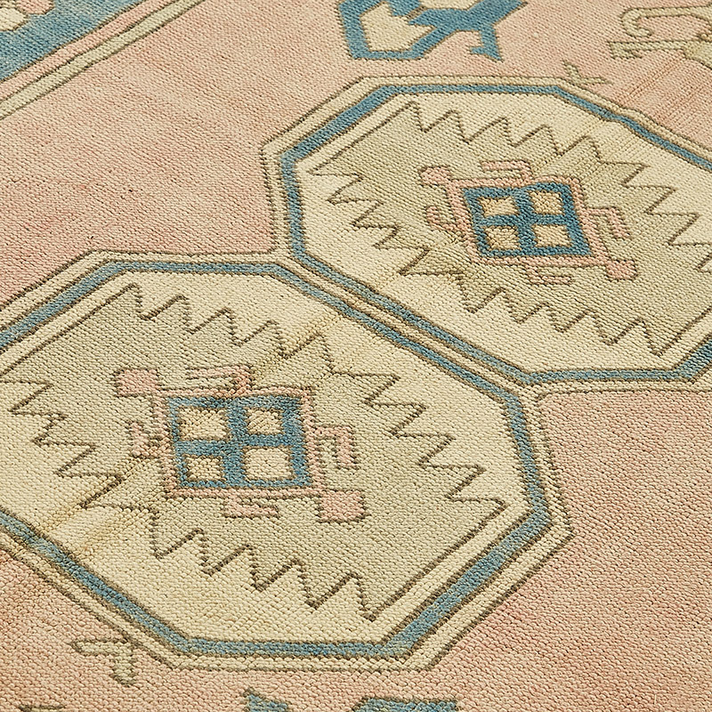 Vintage Turkish Hand-Knotted Rug - 6'  x 8' 4" (72" x 100") - K0090861