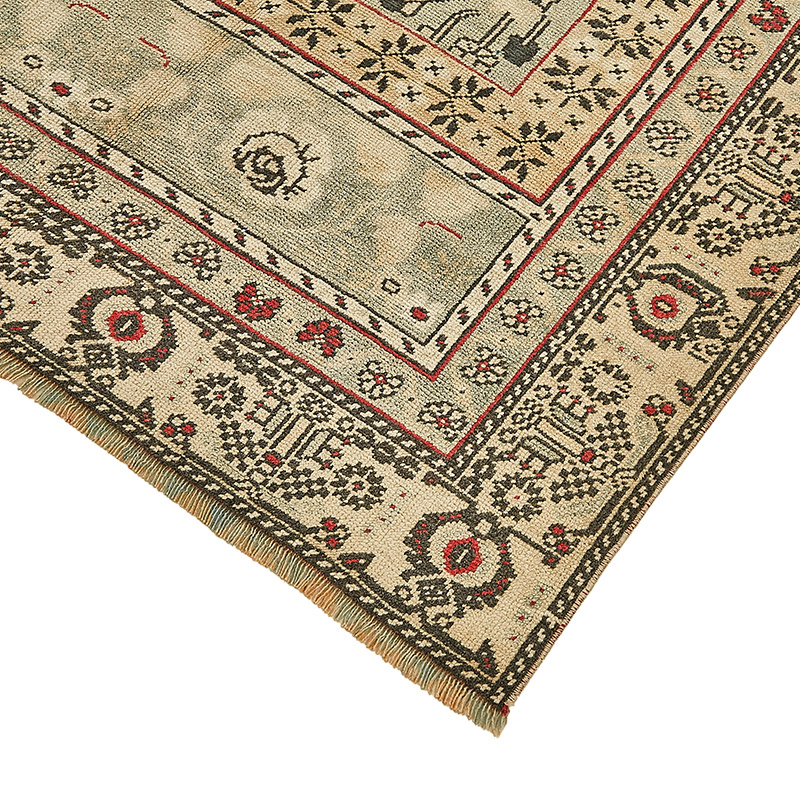 Vintage Turkish Hand-Knotted Rug - 5' 8" x 10' 5" (68" x 125") - K0090863