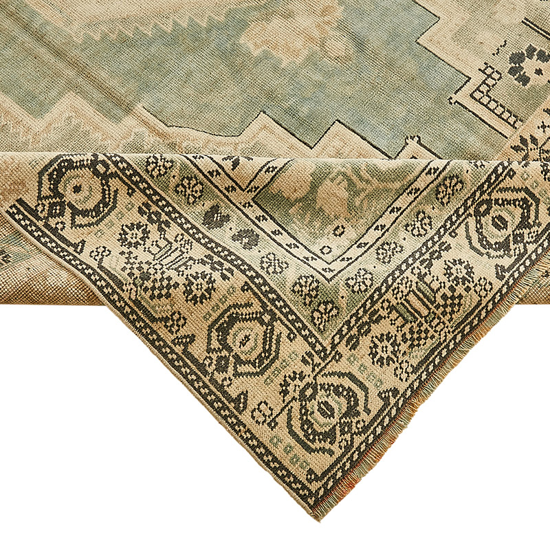 Vintage Turkish Hand-Knotted Rug - 5' 8" x 10' 5" (68" x 125") - K0090863