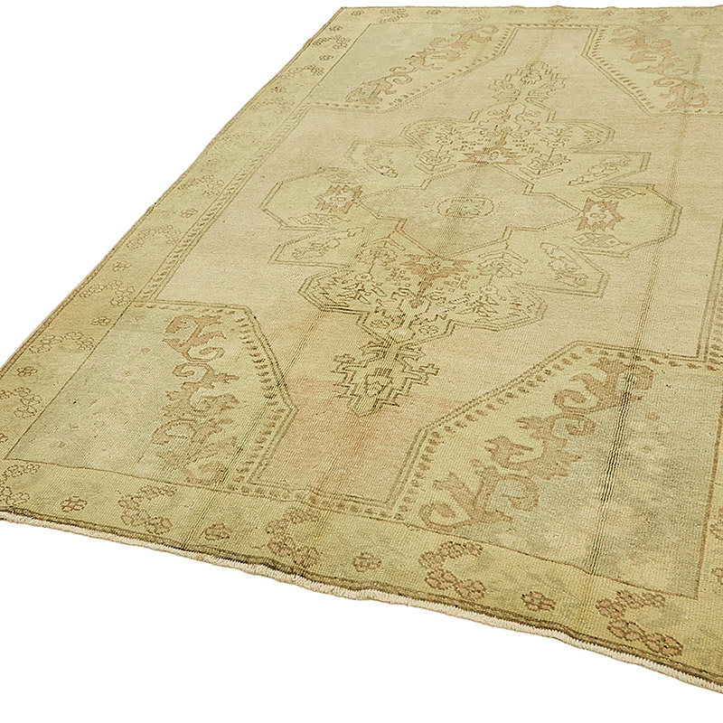 Vintage Turkish Hand-Knotted Rug - 5' 6" x 8' 6" (66" x 102") - K0090866