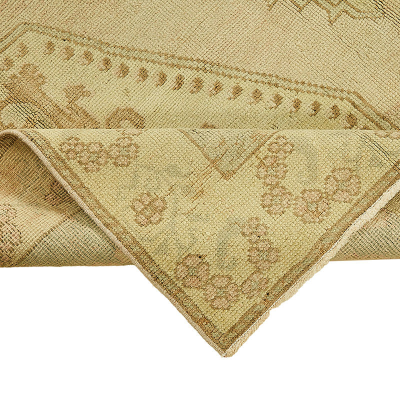Vintage Turkish Hand-Knotted Rug - 5' 6" x 8' 6" (66" x 102") - K0090866