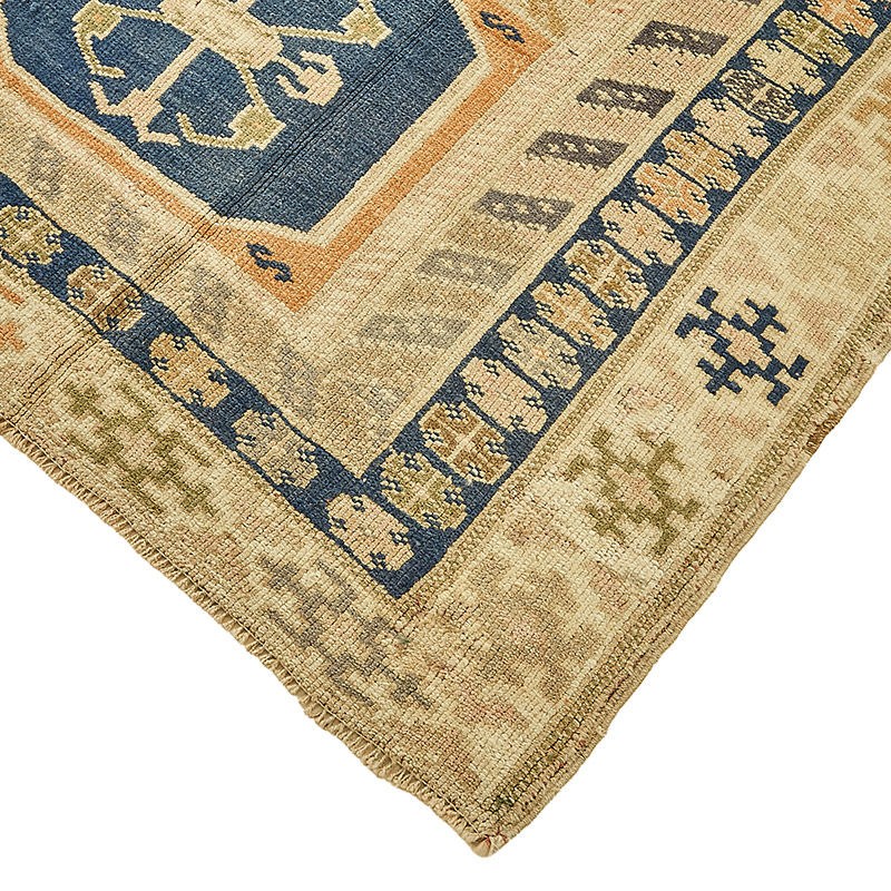 Vintage Turkish Hand-Knotted Rug - 5' 6" x 8' 2" (66" x 98") - K0090867