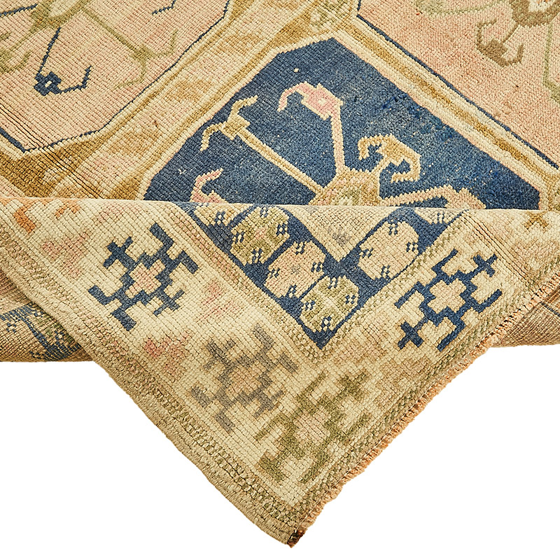 Vintage Turkish Hand-Knotted Rug - 5' 6" x 8' 2" (66" x 98") - K0090867