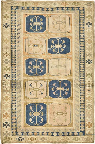 El Dokuma Vintage Halı - 167 cm x 250 cm