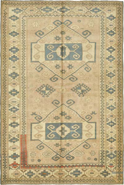 El Dokuma Vintage Halı - 172 cm x 254 cm