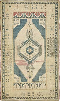 El Dokuma Vintage Halı - 146 cm x 246 cm