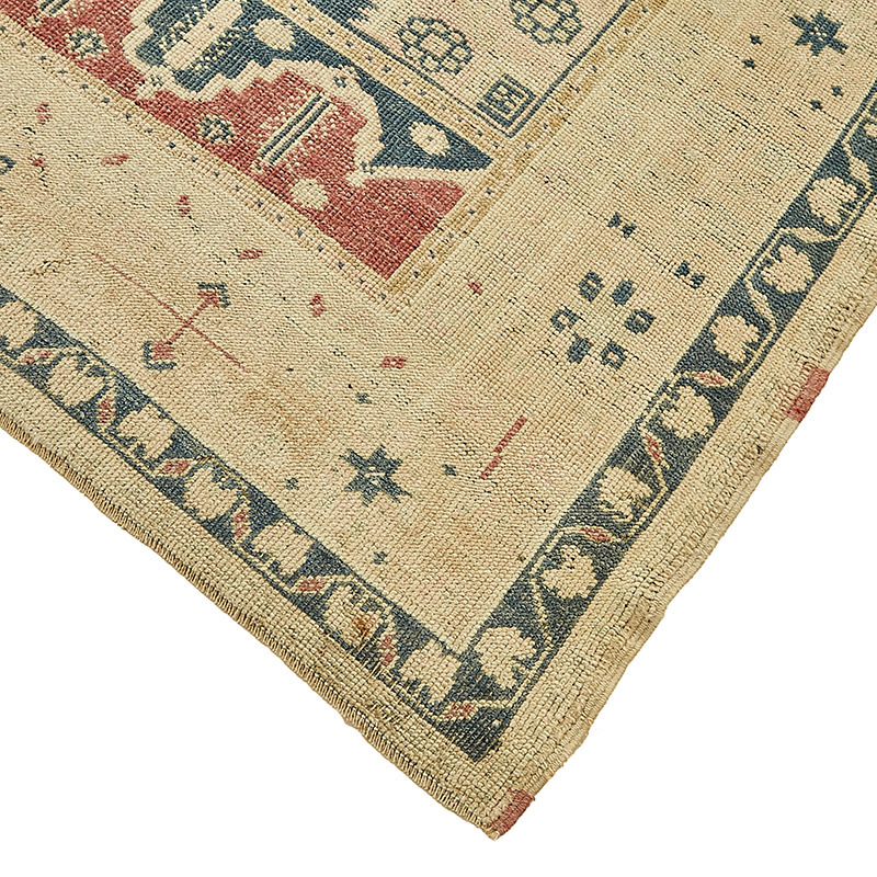 Vintage Turkish Hand-Knotted Rug - 4' 9" x 8' 1" (57" x 97") - K0090872
