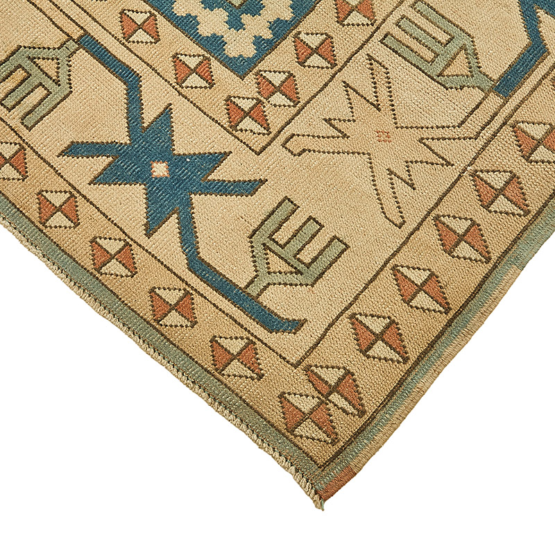 El Dokuma Vintage Halı - 210 cm x 297 cm - K0090874