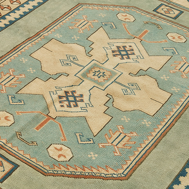 El Dokuma Vintage Halı - 210 cm x 297 cm - K0090874